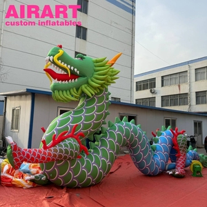 Dragón Chino Inflable <span class=keywords><strong>Gigante</strong></span> y Colorido para Decoración de Festivales y Desfiles - Product Image 5