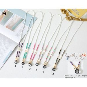 Cadena corporal de arcilla polimérica Shell de 70 cm, tres en uno, para joyería de moda - Product Image 1