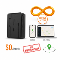 Localizador con Acceso a la Plataforma de por Vida Sin Costo Mensual, Portal Web Android, 4G LTE, Geocerca, Rastreador GPS Inalámbrico