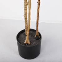 Arbres artificiels au toucher réel pour la maison, l'hôtel, le mariage Plante artificielle Arbre vert en pot pour la décoration intérieure et extérieure