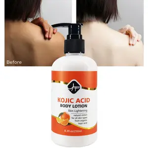 Хит продаж, лосьон для тела Kojic Acid, питательный, с витамином C, отбеливание кожи