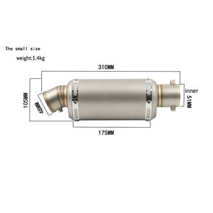 Premium Adventure Touring-Se adapta a BMW F850GS, KTM 790 Adventure y Africa Twin CRF1100L-Sistema de escape para motocicleta - Product Image 4