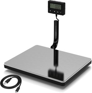 Báscula Postal de Acero Inoxidable de 200 kg de Alta Resistencia con Pantalla LCD de 10 g, Personalizable OEM/ODM, Plataforma de Pesaje para Envíos y Paquetes - Product Image 1