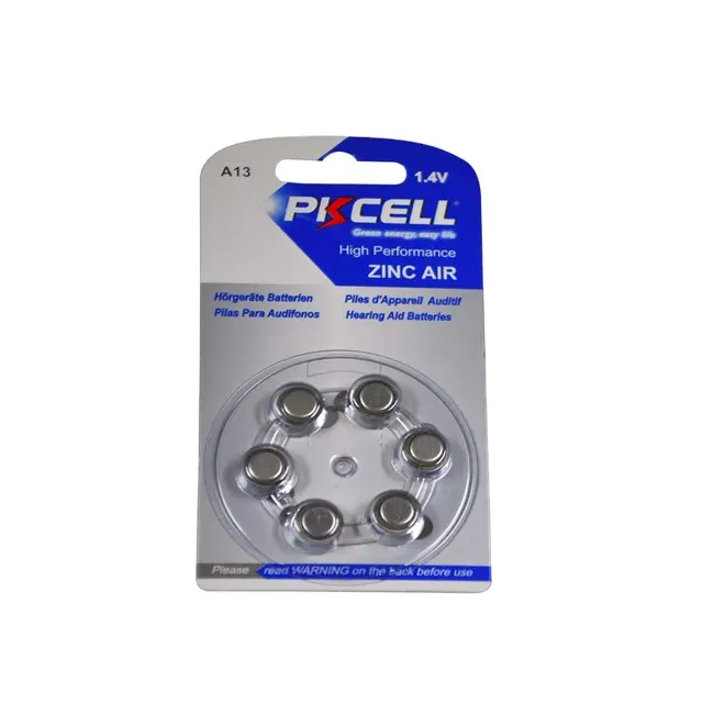 Pin Máy Trợ Thính A312 A313 A675 A10 A13 PR44 PR41 PR48 PR70 Kẽm Air Button Cell Pin