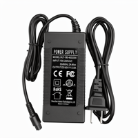 Chargeur de vélo électrique Reliago 42V 1.5A avec prise DC 5.5x2.1mm de remplacement