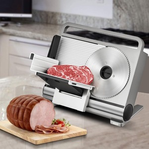 Thương Mại Nước Ngoài Mới Hiệu Quả Cao Điện Thịt <span class=keywords><strong>Slicer</strong></span> Máy Thiết Kế Sử Dụng Nhà Có Thể Gập Lại Thịt Máy Xay & Slicers Cho Nhà Hàng - Product Image 3