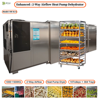1000KG/partij Sinaasappelschijven Droger |   DH-K15 |   Fruitdroger |   Sinaasappelschijfjesdroger, sinaasappelschijfjes warmtepompdroger, droogmachine