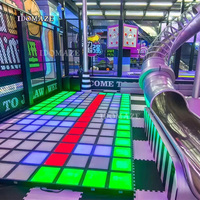 Parc sportif multifonctionnel, jeux interactifs pour enfants en intérieur, jeux de sol immersifs, jeux de sol interactifs à LED, jeu d'activation de sol à l'échecs