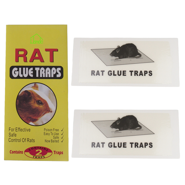 Non Toxic Eco-Friendly Disposable Mouse Glue Trap Board Indoor Sticky Trap for Rodent