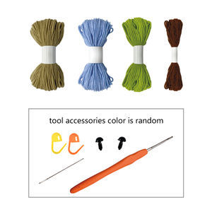 Buatan tangan disesuaikan DIY simulasi tanaman gambar Blue Demon Crochet boneka, buatan tangan, tersedia dengan harga grosir - Product Image 4