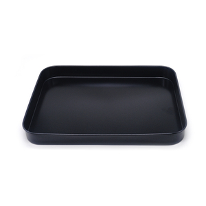Plat à pâtisserie carré en <span class=keywords><strong>acier</strong></span> au carbone noir antiadhésif pour pain et gâteaux, compatible lave-vaisselle et four - Product Image 4