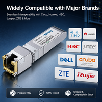 Émetteur-récepteur SFP Gigabit en cuivre SFP-GE-T 10/100/1000Base-T RJ45 100m, module SFP compatible avec les commutateurs Ethernet Gigabit