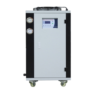 Unité de refroidissement industrielle à circulation d'eau, Unité de condenseur à air refroidi sur mesure, Machine à eau glacée pour électrolyse chimique - Product Image 5