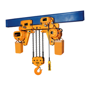 Palan de grue électrique pratique 10t moteur standard à chaîne capacité de 2 tonnes nouvelle grue de levage en acier bon prix électrique coulissant - Product Image 6