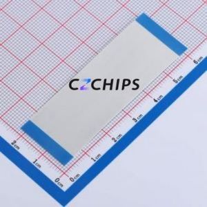 JS05A-40P-060-3-4 FFC Cable (Flexible Flat Cable) P=0.5mm Connector 40P 0.5mm 0.3mm Non-Inverting - Product Image 2