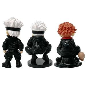 Figura de Manga en 3 Estilos, Versión Q Figuras de Jujutsu Kaisen, Ryomen Sukuna, Itadori Yuji, Satoru Gojo, Modelo de Juguete, Regalos, Figura de Anime de PVC - Product Image 5