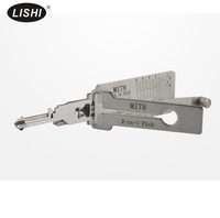 Outil de décodage automatique Lishi 2 en 1 pour véhicules GM (MIT8/GM15) - Acier inoxydable, utilisation professionnelle par les serruriers automobiles, non destructif
