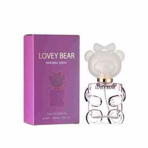 Set Regalo Orsetto Carino Eau De Toilette da <span class=keywords><strong>Donna</strong></span> <span class=keywords><strong>Profumo</strong></span> Leggero a Lunga Durata con Note di Agrumi, Fiori, <span class=keywords><strong>Patchouli</strong></span> e Fiori di Ciliegio 30ml - Product Image 1