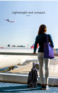 <span class=keywords><strong>Poussette</strong></span> de voyage légère avec pliage compact, inclinaison multi-positions, capote avec <span class=keywords><strong>pare</strong></span>-<span class=keywords><strong>soleil</strong></span> escamotable, <span class=keywords><strong>poussette</strong></span> parapluie Z8 - Product Image 2