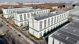 Bâtiment scolaire préfabriqué en structure métallique, salle de classe, espace de bureau pour campus éducatif, construction de <span class=keywords><strong>bibliothèque</strong></span>, design moderne - Product Image 4