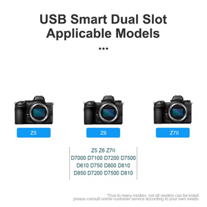 สำหรับ <span class=keywords><strong>Nikon</strong></span> Z5/Z6/Z6 i/ <span class=keywords><strong>Z7</strong></span>/Z7II/D600-D610/D800-D810ชาร์จได้อย่างรวดเร็ว USB ที่ชาร์จคู่จอแสดงผล LCD 10W 8.4V แบตเตอรี่ EN-EL15 - Product Image 4