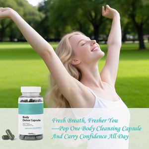 Nhãn hiệu riêng chất diệp lục & hữu cơ mùi tây lá viên nang hiệu quả thảo dược bổ sung cho vẻ đẹp & tươi mùi hơi thở - Product Image 3