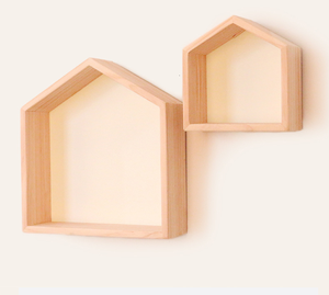 <span class=keywords><strong>ชั้น</strong></span>วางของติดผนังไม้สำหรับเด็กชายเด็กหญิง ห้องนั่งเล่น-ดีไซน์เรียบง่ายเป็นมิตรกับสิ่งแวดล้อม ใช้ได้ทุกวัน ร้านอาหาร - Product Image 3