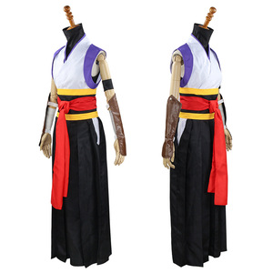 Disfraz de Cosplay de Infinite Skateboard, Sakurayashiki Kaoru, Kimono Blanco, Cinturón Rojo, Unisex, Kit de Juego de Rol de Anime - Product Image 4