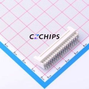 HC-PHB-2*19AW Wire-to-Board Pin Header Bent Lead Through Hole,P=2mm Connector 2x19P 2mm Right Angle Insert 38P - Product Image 2