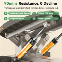 Steppeur aérobic multifonctionnel, équipement de gym portable, mini-steppeur pour la maison, mini-steppeur de fitness, steppeur aérobic