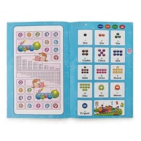 Livres cartonnés écologiques pour enfants d'âge préscolaire OEM, pour développer l'intelligence et apprendre l'anglais et les langues multiples