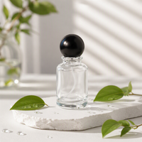 Prix d'usine, logo personnalisable, flacons de parfum en verre cylindriques de 50 ml et 100 ml