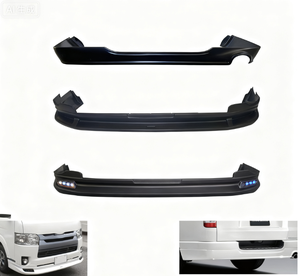 Paragolpes Delantero ABS de Alta Calidad en Negro Carbono para Hiace KDH 200, Modelo 2015, Accesorio para Carrocería - Product Image 1