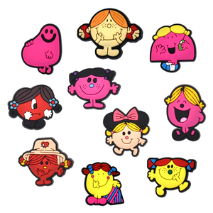 Accesorios de PVC para Zapatos con Diseños de Dibujos Animados, Decoraciones DIY para Zapatos, Charms para Zapatos Little Miss <span class=keywords><strong>Sunshine</strong></span> - Product Image 1