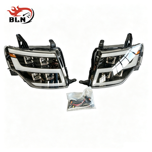ชุดไฟหน้า LED สำหรับรถ SUV ขายส่ง อะไหล่ไฟรถยนต์สำหรับเปลี่ยนทดแทน สำหรับมิตซูบิชิ <span class=keywords><strong>ปา</strong></span><span class=keywords><strong>เจ</strong></span><span class=keywords><strong>โร่</strong></span> V93 V97 ติดตั้งง่าย - Product Image 3