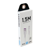 Boîte de papier suspendue avec câble USB de données mince carré plat et électronique intelligente avec logo personnalisé conception libre avec manipulation de l'impression de gaufrage