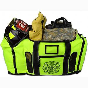 Free Sample Firefighter Gear <b>Bag</b> Fireman Turnout Gear <b>Bag</b> With Helmet Compartment - Product Image 4