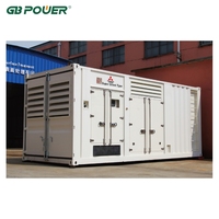 Groupe électrogène diesel de haute qualité 650 KVA, moteur Mitsubishi modèle S6R2-PTA-C, alternateur Leroy Somer, châssis ouvert automatique, ATS