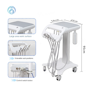 Carrello Mobile per Studio Dentistico con Supporto per Scanner Intraorale Elettrico e Monitor - Product Image 2