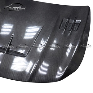 Pour W117 C117 CLA – Cache de capot moteur avant en fibre de carbone avec vis noires – Neuf – Pièces de tuning automobile - Product Image 2