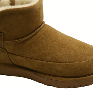 <span class=keywords><strong>Botas</strong></span> <span class=keywords><strong>de</strong></span> Nieve <span class=keywords><strong>de</strong></span> Piel <span class=keywords><strong>de</strong></span> Oveja <span class=keywords><strong>de</strong></span> Doble Cara y Cuero Vacuno Marrón para <span class=keywords><strong>Mujer</strong></span>, Venta Directa <span class=keywords><strong>de</strong></span> Fábrica OEM/ODM al por Mayor, Suela <span class=keywords><strong>de</strong></span> TPR EVA - Product Image 6