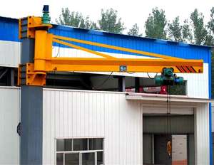 Système de levage mural réglable, fabrication sur mesure, hauteur personnalisable, installation rapide, grue murale compacte pour espaces restreints - Product Image 6