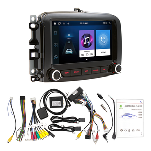 Système de navigation GPS 7 pouces Bluetooth WiFi GPS 2 Din Carplay pour FIAT 500L Écran tactile Autoradio <span class=keywords><strong>Apple</strong></span> Play <span class=keywords><strong>Android</strong></span> - Product Image 1