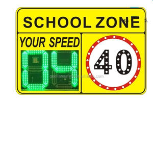 Grandes señales de parada iluminadas en <span class=keywords><strong>Dubai</strong></span> Señales de seguridad árabes Semáforos - Product Image 6