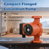 Pompe de recirculation d'eau chaude à trois vitesses, compacte, avec options de raccord DN20, DN25, DN40 pour les programmes de remplacement et de stockage
