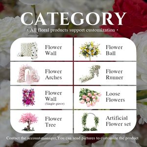 SUNWEDDING <span class=keywords><strong>Flores</strong></span> Realistas Blancas y Rojas <span class=keywords><strong>Flores</strong></span> Artificiales Rústicas para Ferias de Campo e Instalaciones de Bodas de Granero - Product Image 5