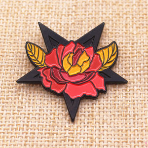 Distintivo con Texture Opaca e Finitura in Metallo Spazzolato - Badge in Metallo Personalizzati - Product Image 1