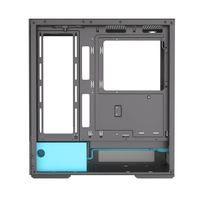 JNP ATX tour de refroidissement boîtier PC de bureau avec refroidisseur d'eau armoire CPU ordinateur de jeu ventilateur boîtier d'alimentation
