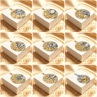 Nouveau Collier et Bracelet Pendentif Grande Médaille Douze Constellations Série ME en Argent 925, Breloque DIY, Bijoux de Luxe de Haute Qualité 2026