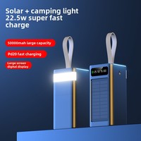 Original Portable High MAh 50000 mAh Led Torche Lampe de Poche Powerbank 50000 MAh Power Bank avec Forte Lumière
